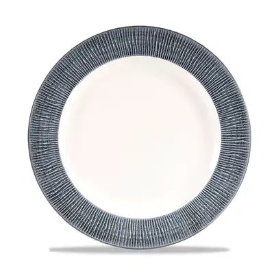 Churchill Bamboo Spinwash Mist Footed Plate 12 Pack