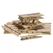 Wooden Clothes Pegs 36 Pack