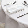 Tablecloth Circular 68" White