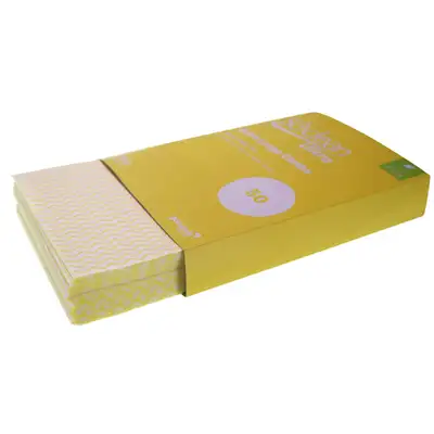 Soclean Ultra Cloths Yellow XL 50 Pack G2p100