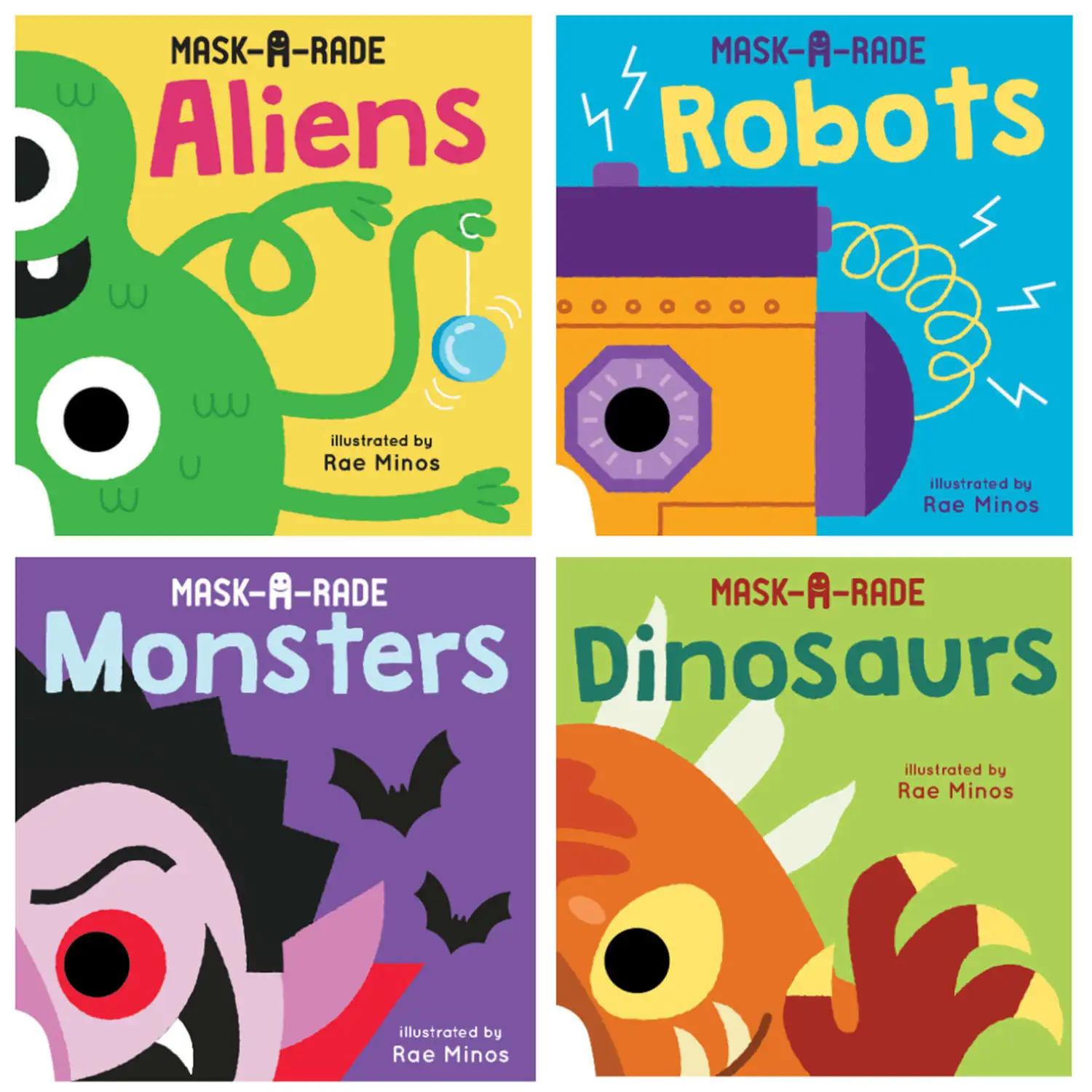 Mask-A-Rade Books Assorted 4 Pack