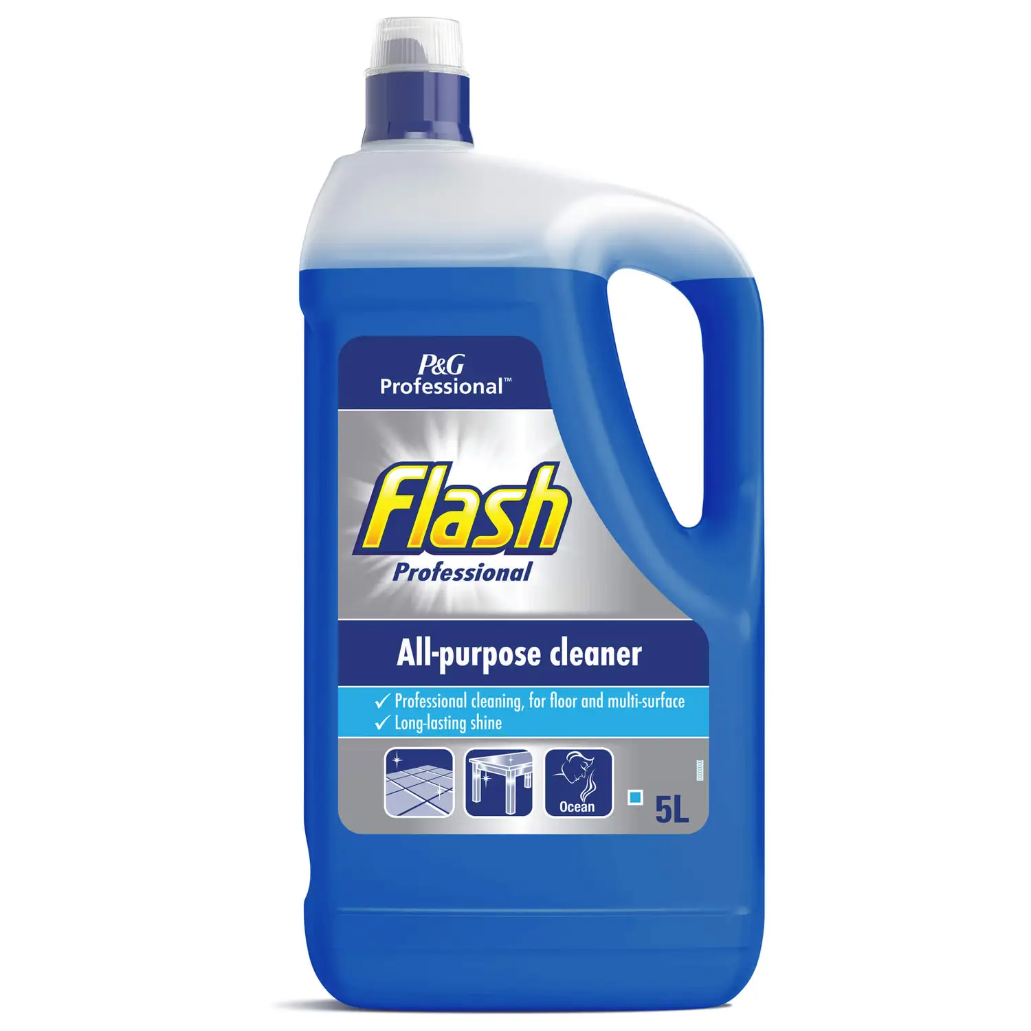 Flash All Purpose Cleaner Ocean 5 Litre Gompels Care & Nursery