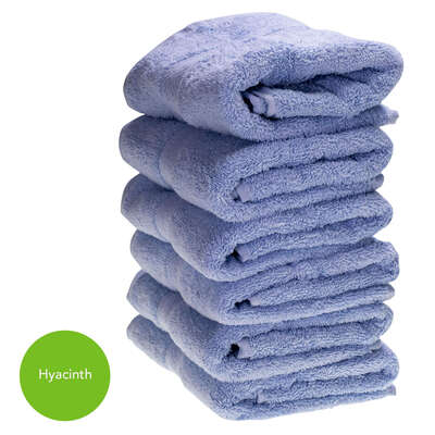 Hand Towel 50x90cm 500gm x 6 - Colour: Hyacinth