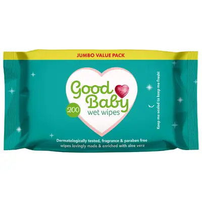Good Baby Wipes 200 Pack G1p100