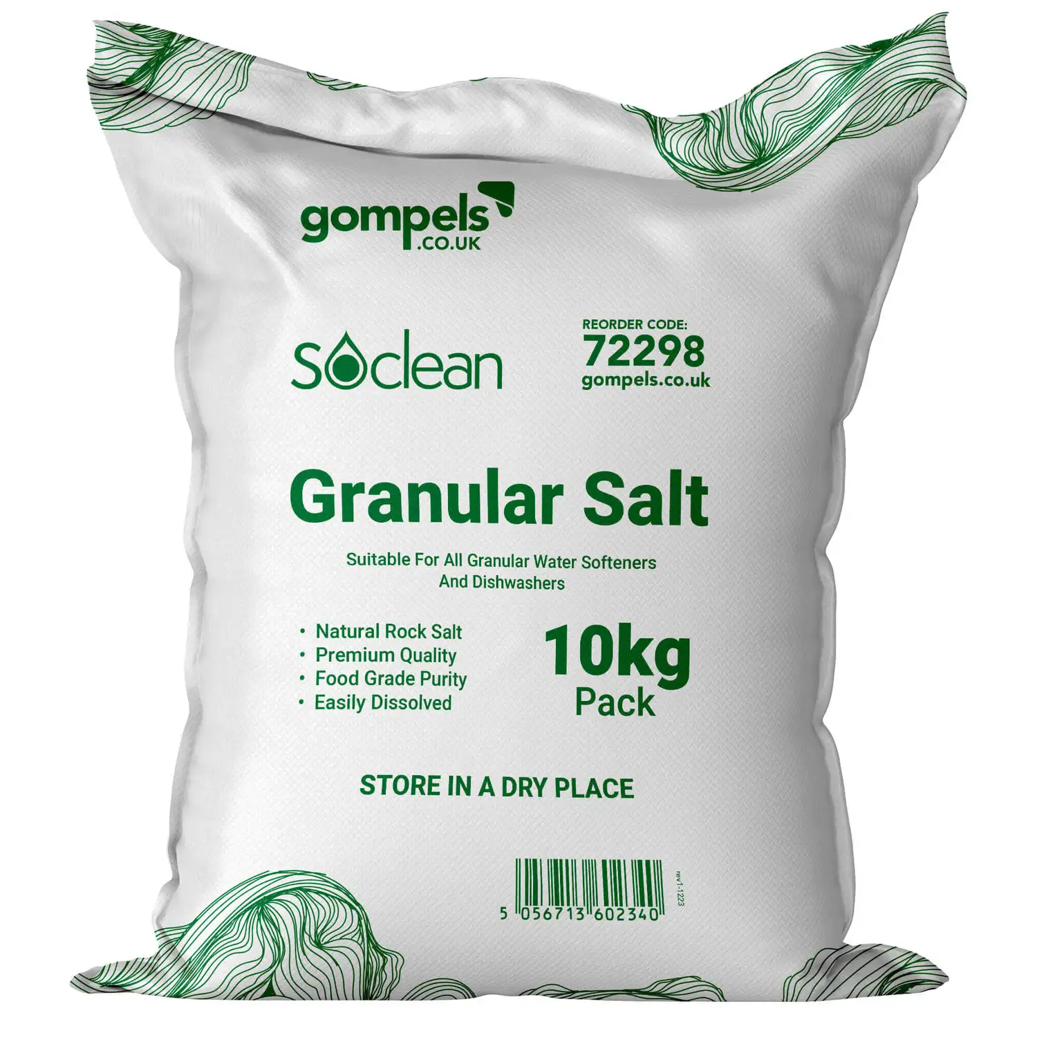 Soclean Granular Salt 10kg G2p100