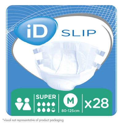 iD Slip Adult Nappies Medium Super 28