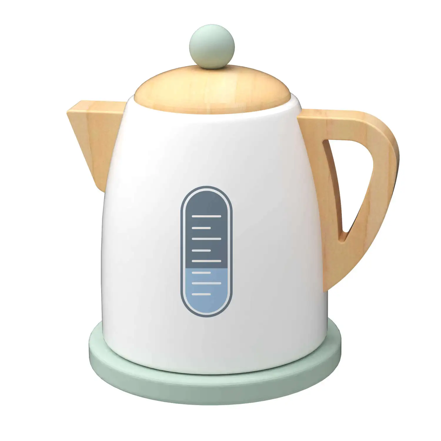 Olly and Oby Wooden Kettle Gompels Care Education Supplies