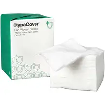 Sterile Non Woven Swabs 7.5 x 7.5cm 100 Pack