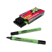 Dry Wipe Markers Medium Tip Black 10 Pack