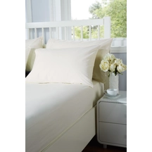 Everyday Pillow Case Ivory Pair 50cm x 75cm