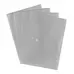 A4+ Popper Wallets Clear 5 Pack
