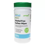 Sanell Alcohol Free Surface Wipes Tub 200 Pack
