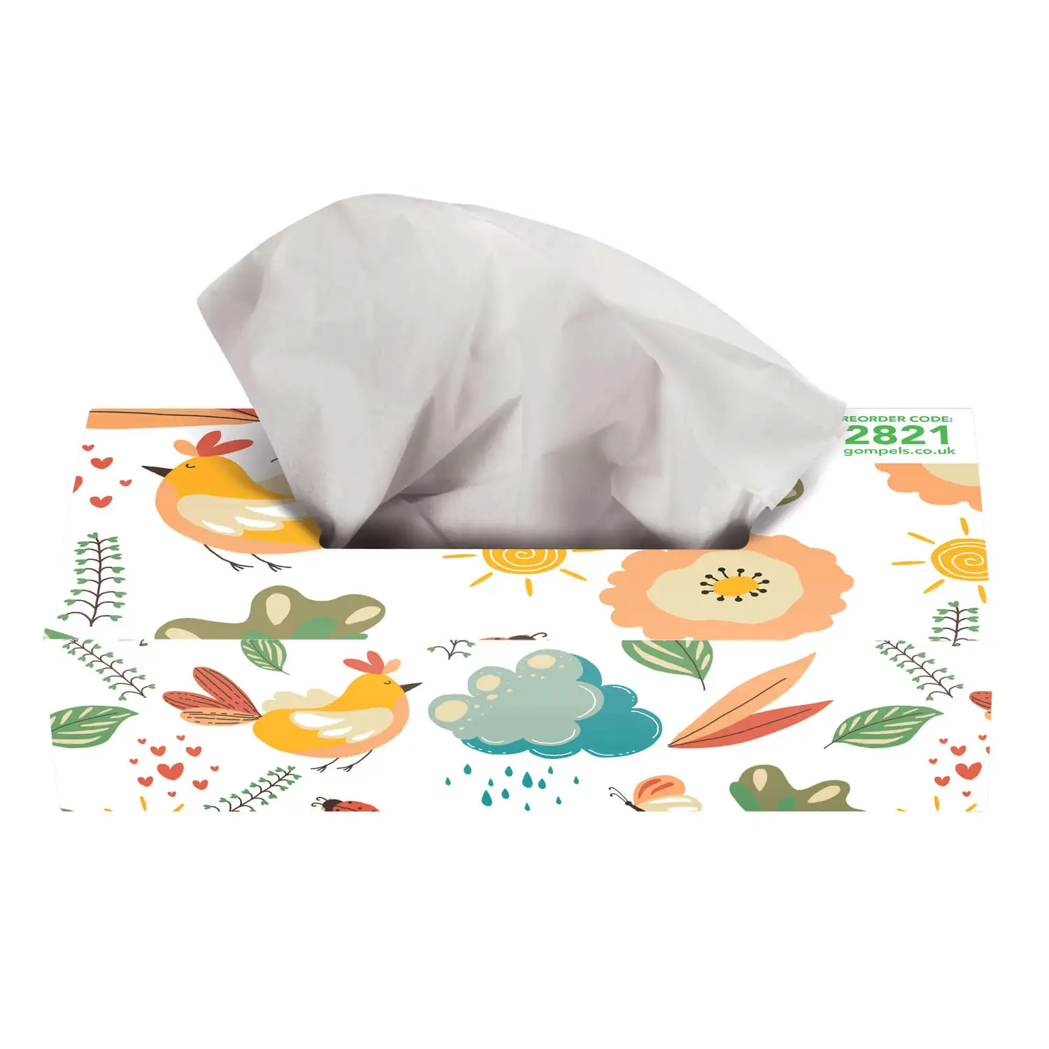 Soclean Cock-A-Doodle Tissues 2ply 36 x 100 Pack G2p100