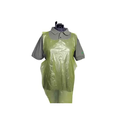 Proform Disposable Plastic Aprons On A Roll 200 Pack - Colour: Yellow