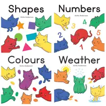 Curious Cats Books Assorted 4 Pack