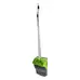 Soclean Lobby Dustpan and Broom Green