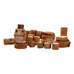 Stacking Wooden Logs 38 Pack