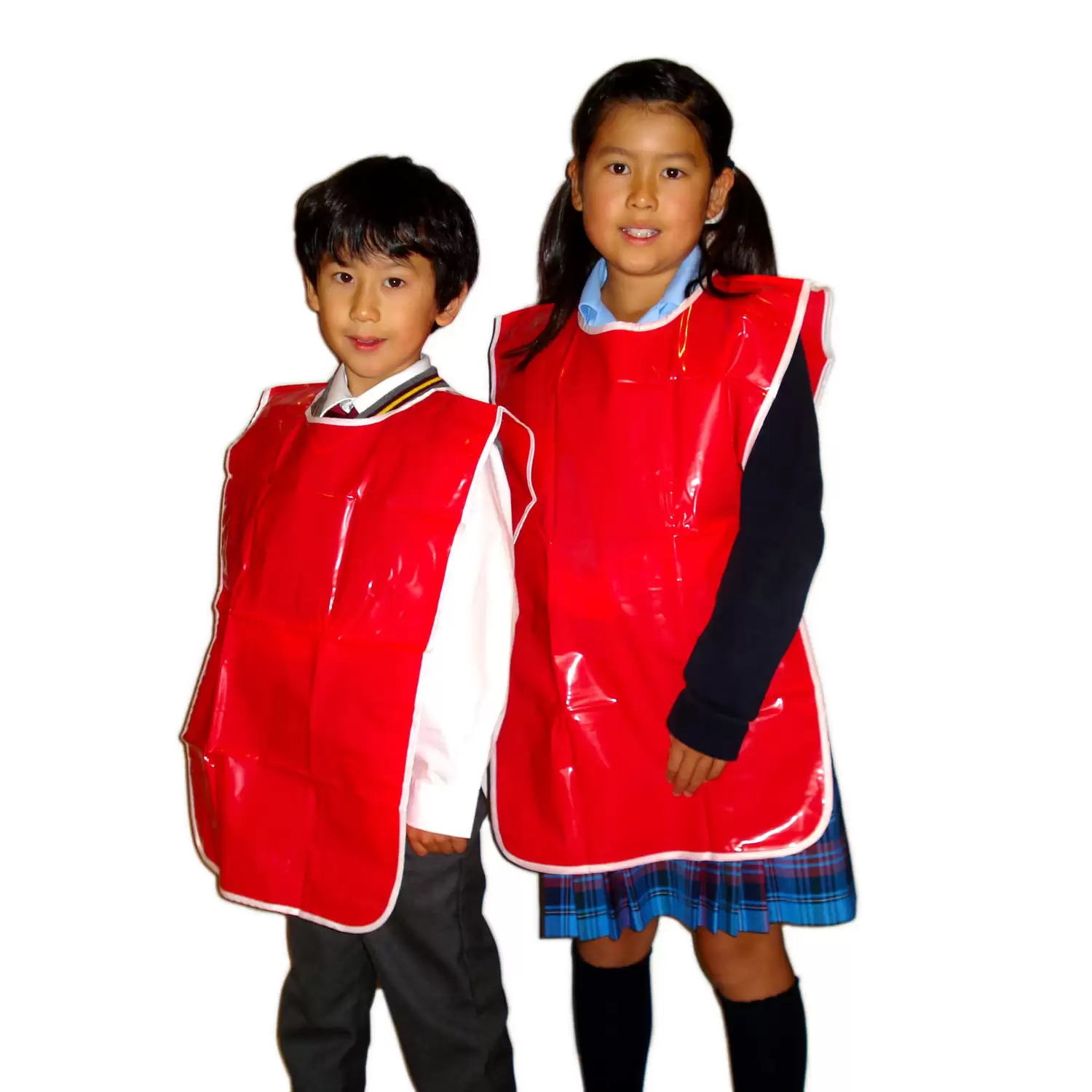 Kids Painting Apron Pvc Red 61x58cm - Gompels - Care & Nursery Supply  Specialists