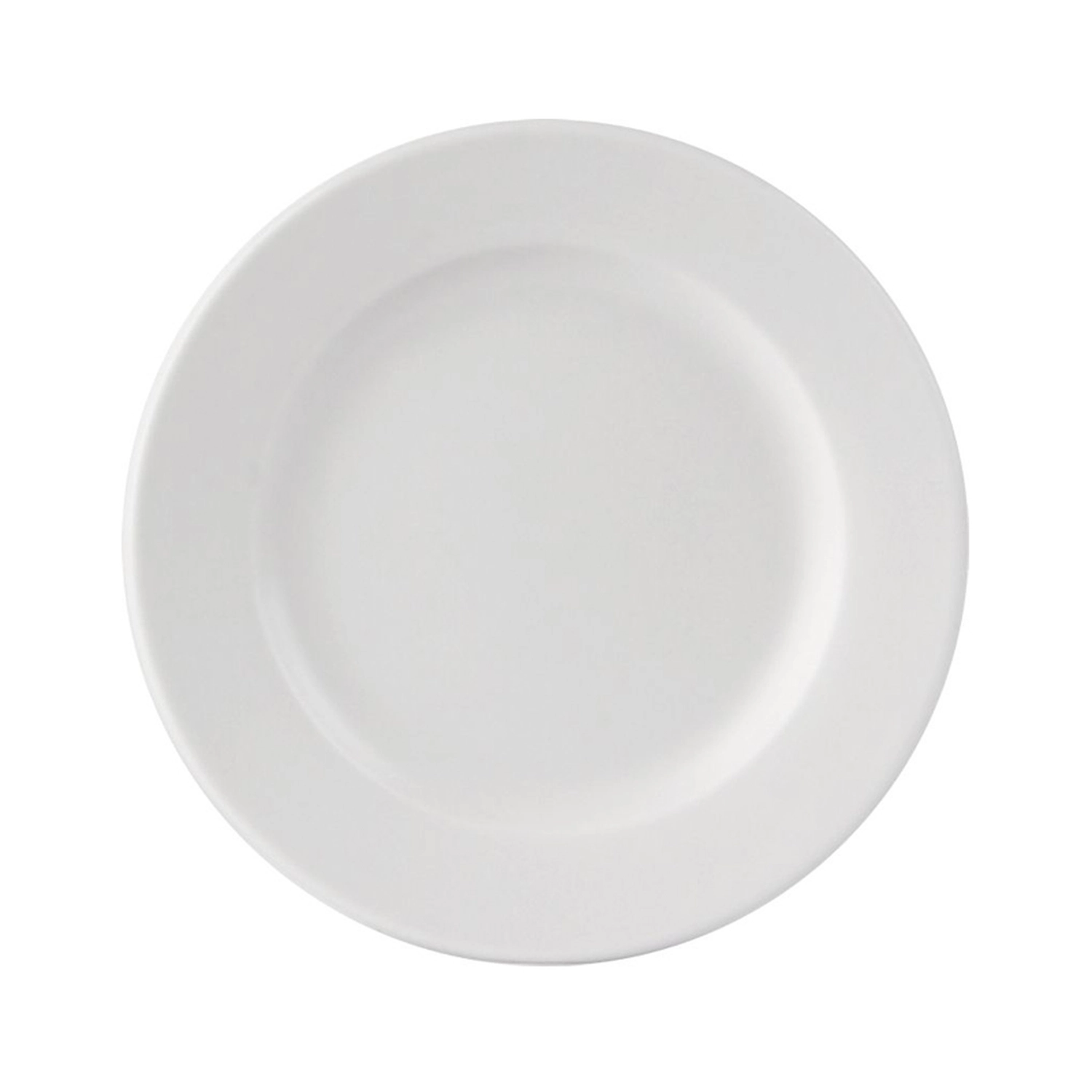 Simply Winged Side Plate White 6" / 16cm White 6 Pack