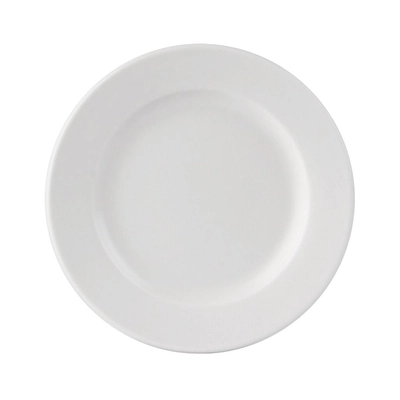 Simply Winged Side Plate White 6" / 16cm White 6 Pack