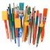 Kids Paint Brushes and Dabbers Assorted 25 Pack G2p100
