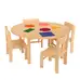 Beech Stacking Chair 260mm 4 Pack