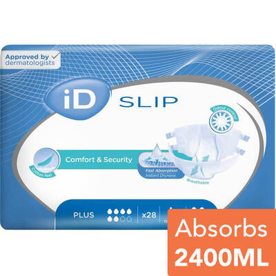 iD Slip Adult Nappies Large Plus 28