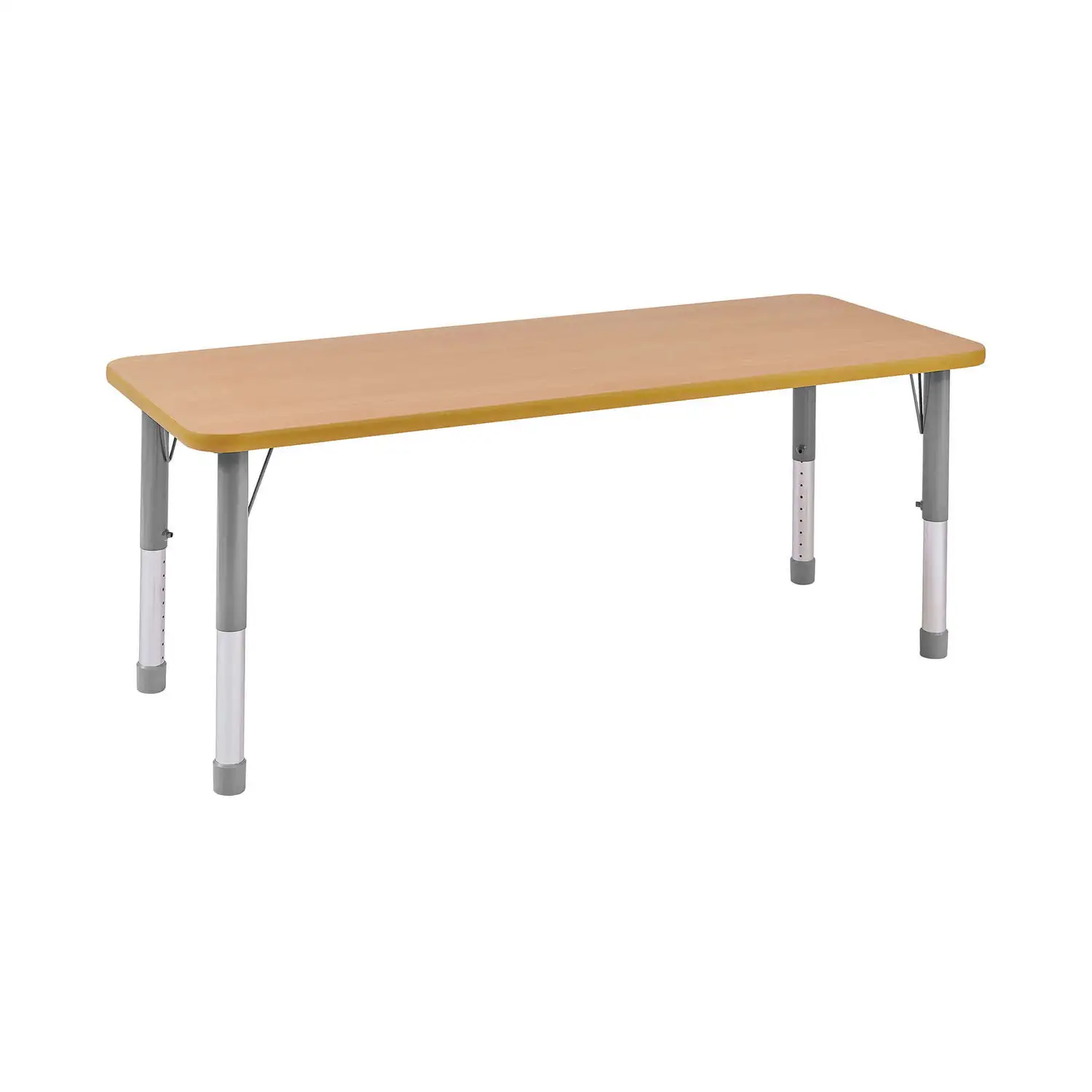 Milan Rectangular Table 1500x600mm Grey