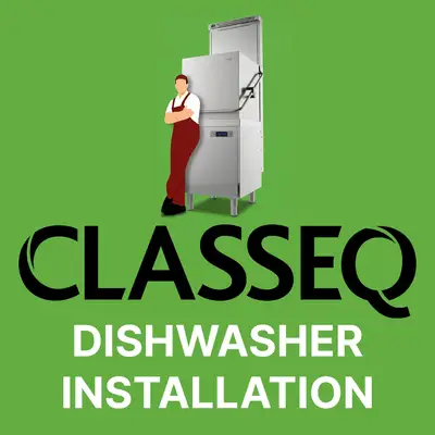 Classeq Pass Through Dishwasher Installation