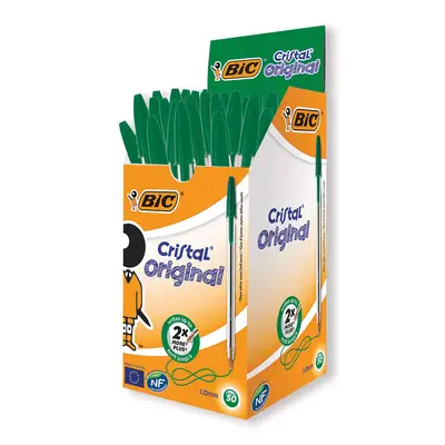 Bic Cristal Medium Ballpoint Pen 50 Pack