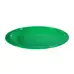 Swixz Polycarbonate Narrow Rimmed Plates 172mm Green 12 Pack G2p100