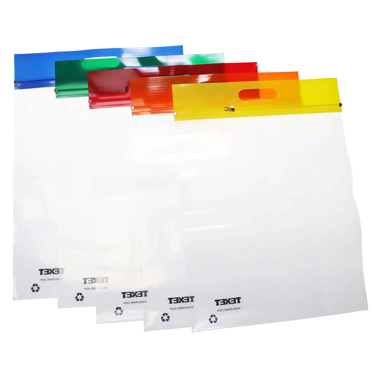 Zip Book Carriers Assorted 25 Pack