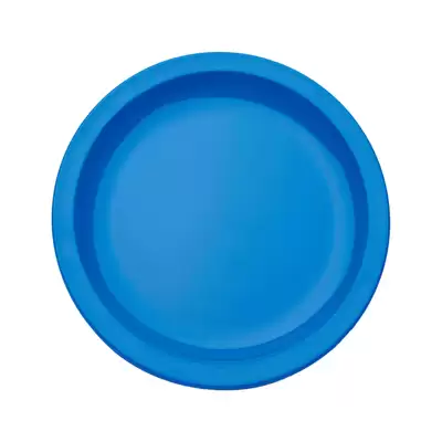 Harfield Polycarbonate Dinner Plates 230mm 10 Pack - Colour: Blue