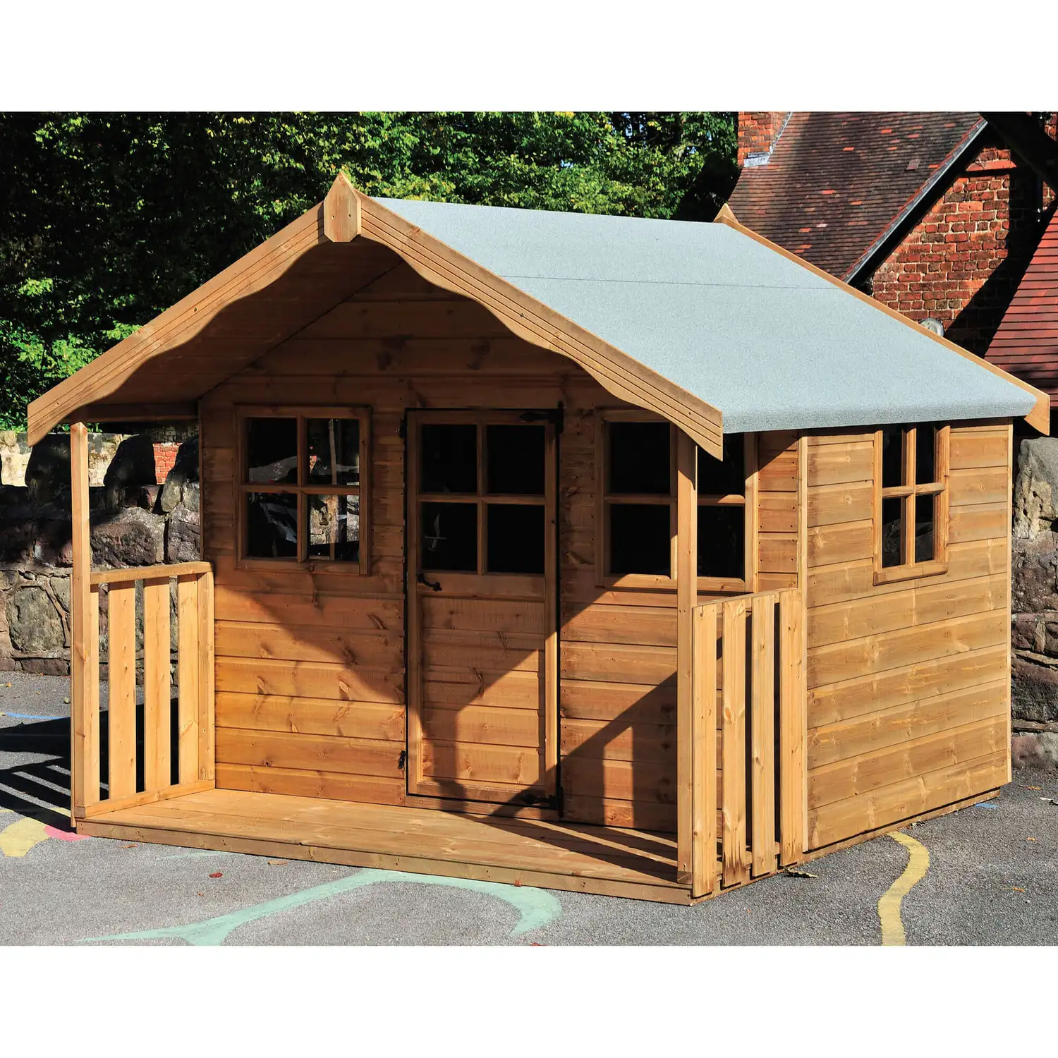 Childrens Playhouse Cottage Including Assembly