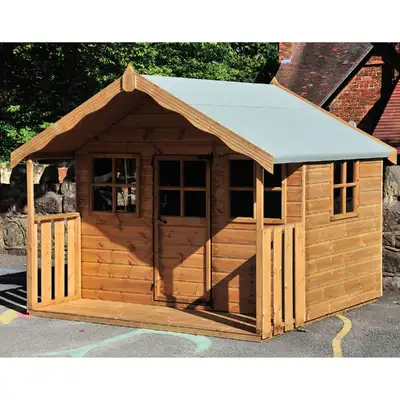 Childrens Playhouse Cottage Including Assembly