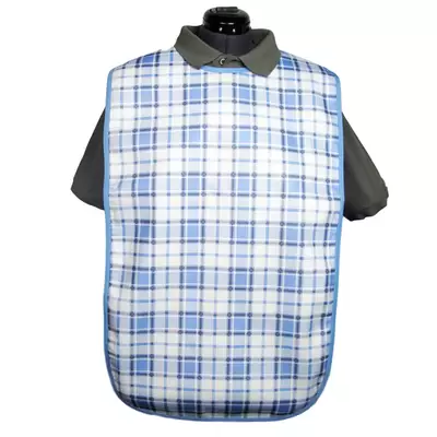 Adult Bibs - Colour: Blue / White