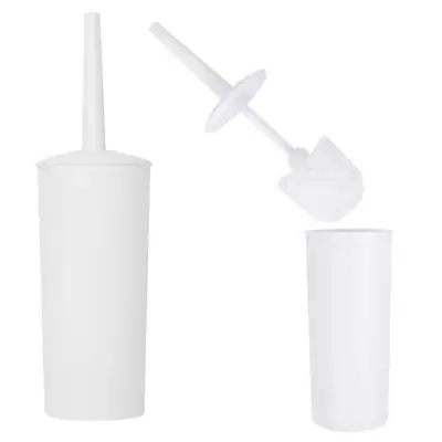 Toilet Brush Set White