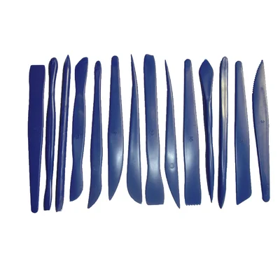 Plastic Clay Modelling Tool Pack 14 G1p100