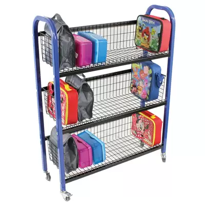 Single Sided Lunch Box Trolley