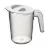 Harfield Polycarbonate Clear Jug and White Lid 500ml