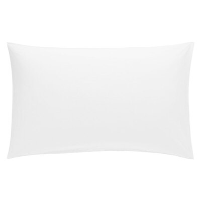 Everyday Pillow Case Pair 50cm x 75cm - Colour: White