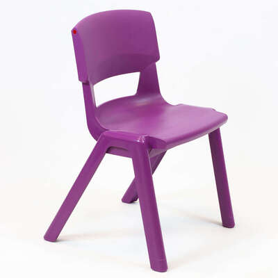 Postura Plus Chair 380mm 30 Pack - Colour: Grape Crush