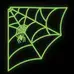 Glow in The Dark Spider-Web Decoration