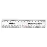 Helix Ruler Clear 15 Cm 50 Pack