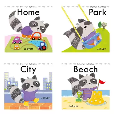 Raccoon Rambles Books Assorted 4 Pack