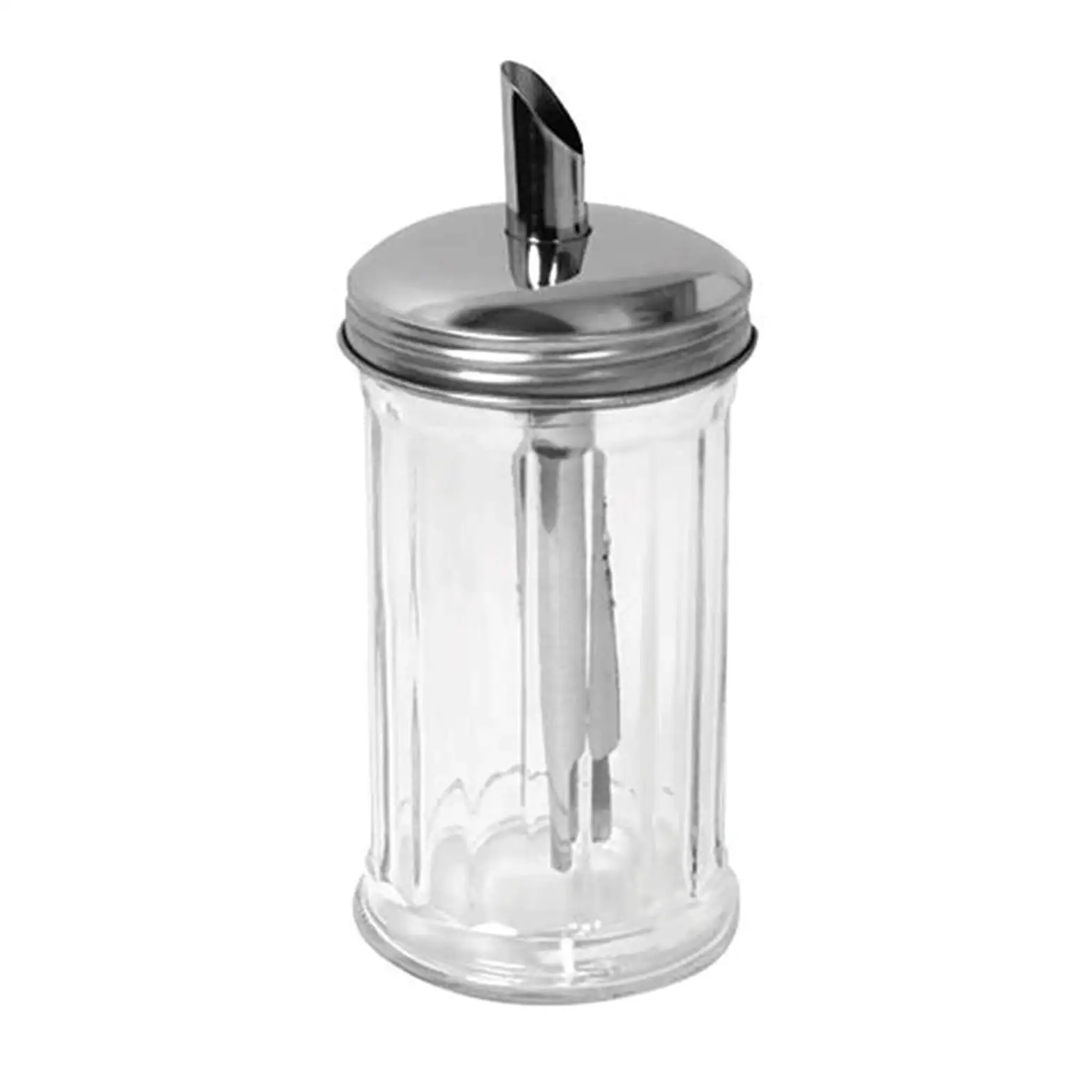 Glass Sugar Pourer 700ml 4 Pack