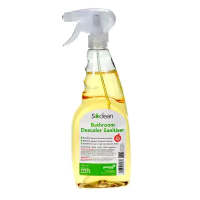 Soclean Bathroom Descaler Sanitiser 750ml 6 Pack