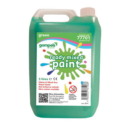 Artyom Ready Mixed Poster Paint 5 Litre - Colour: Green