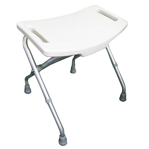 Shower & Bath Stool White in Bulk Buy And Specials Gompels HealthCare
