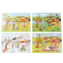 Four Seasons Puzzle 30 Piece 4 Pack
